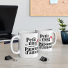 Mug "Petit mug pour un Papounet d'amour" - Cadeau parfait pour papa