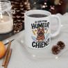 Mug Tasse Chien   "Je suis d'une humeur de chien" - Humour animal  et Caractère Canin