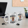 Mug Tasse Chien   "Je suis d'une humeur de chien" - Humour animal  et Caractère Canin