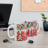 Mug Noël - Design Festif avec Bonhomme en Pain d'Épice et Décorations de Noël