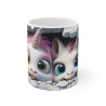 Mug Licorne Duo Adorable - Cadeau Mignon et Fantaisie pour enfant et adulte