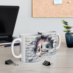 Mug Licorne Duo Adorable - Cadeau Mignon et Fantaisie pour enfant et adulte