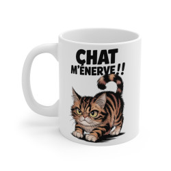 Mug Chat M'énerve - Mug...
