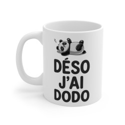 Mug Panda Animal "Désolé...