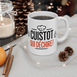 Mug Tasse "Cuistot qui Déchire" - Cadeau Parfait pour les Cuisiniers Passionnés