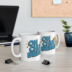 Mug Tasse Drôle "Oh Chui Bieng !" -  Idée Cadeau Humour et Détente