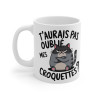 Mug Tasse Animal Chat "T'aurais pas oublié mes croquettes ?" - Humour Féroce pour Amoureux des Chats