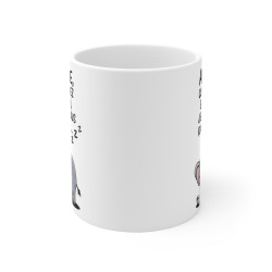 Mug Tasse Animal  Drôle "Au pire, commencez sans moi" - Idée cadeau Design Éléphant Endormi et Humour Relax