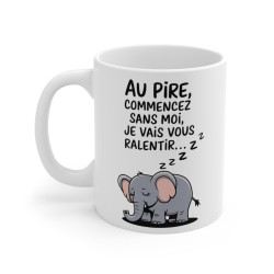 Mug Tasse Animal  Drôle "Au...