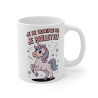 Mug Tasse Licorne  "Je ne transpire pas, je paillette !" -Idée cadeau Design Licorne Brillante pour enfant et adulte