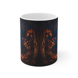 Mug Citrouille Halloween "Citrouille Terrifiante sous la Lune"