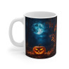 Mug Citrouille Halloween "Citrouille Terrifiante sous la Lune"