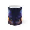 Mug Tasse Halloween "Citrouilles Magiques sous la Pleine Lune" idée cadeau Halloween pour enfant et adulte
