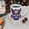 Tasse Mug Chauve-Souris en Céramique Halloween - Idée Cadeau Originale - pour Enfants et Adultes - Tasse à Café