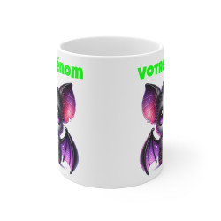 Tasse Mug Personnalisable Chauve-Souris en Céramique Halloween - Idée Cadeau Originale - Tasse à Café