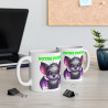 Tasse Mug Personnalisable Chauve-Souris en Céramique Halloween - Idée Cadeau Originale - Tasse à Café