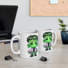 Tasse Mug Monstre Halloween en Céramique - Idée Cadeau Originale - pour Enfants et Adultes - Tasse à Café