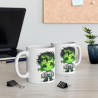 Tasse Mug Monstre Halloween en Céramique - Idée Cadeau Originale - pour Enfants et Adultes - Tasse à Café