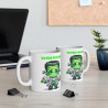 Tasse Mug Monstre Personnalisable Halloween en Céramique - Idée Cadeau Originale - pour Enfants et Adultes - Tasse à Café
