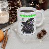 Tasse Mug Araignée Sorcière en Céramique Halloween  Personnalisable avec Prénom - pour Enfants et Adultes