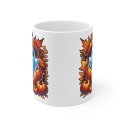 Tasse Mug Fantôme Citrouille en Céramique Halloween - Idée Cadeau Originale pour Enfants et Adultes