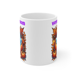 Tasse Mug Fantôme Citrouille en Céramique Halloween - Personnalisable - Idée Cadeau Originale - pour Enfants et Adultes