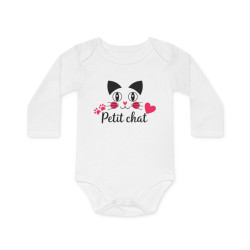 Body bébé "Petit chat" -...
