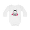 Body bébé "Petit chat" - Drôle Chat,Motif mignon, coton doux, manches longues