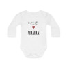 Body bébé "Désolé les filles, mon cœur est à maman" - Coton doux