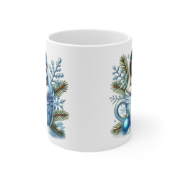 Tasse Mug Pingouin en Céramique Noël - Idée Cadeau Originale - pour Enfants et Adultes Tasse à Café Hivernale