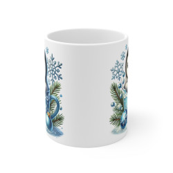 Tasse Mug Pingouin en Céramique Noël - Idée Cadeau Originale - pour Enfants et Adultes Tasse à Café Hivernale