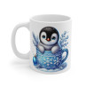 Tasse Mug Pingouin  Noël - Idée Cadeau Originale - pour Enfants et Adultes Tasse à Café Hivernale