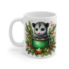 Tasse Mug Opossum en Céramique Noël - Idée Cadeau Originale - pour Enfants et Adultes Tasse à Café Festive