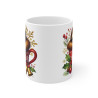 Tasse Mug Paresseux en Céramique Noël - Idée Cadeau Originale - pour Enfants et Adultes Tasse à Café Festive