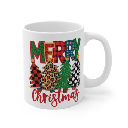 Tasse Mug de Noël "Merry Christmas" en Céramique - Idée Cadeau Originale - pour Enfants et Adultes Tasse Festive