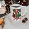 Tasse Mug de Noël "Merry Christmas" en Céramique - Idée Cadeau Originale - pour Enfants et Adultes Tasse Festive