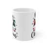 Tasse Mug de Noël "Merry Christmas" avec Lutins Festifs  - Idée Cadeau Originale - pour Enfants et Adultes