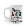 Tasse Mug de Noël "Merry Christmas" avec Lutins Festifs  - Idée Cadeau Originale - pour Enfants et Adultes