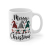 Tasse Mug de Noël "Merry Christmas" avec Lutins Festifs  - Idée Cadeau Originale - pour Enfants et Adultes