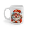Tasse de Noël "Père Noël et Chocolat Chaud" - Mug Festif en Céramique pour Moments Gourmands