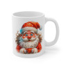 Tasse de Noël "Père Noël et Chocolat Chaud" - Mug Festif en Céramique pour Moments Gourmands
