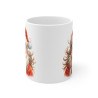 Tasse de Noël "Père Noël Festif" avec Canne en Sucre - Mug Céramique pour Moments Magiques des Fêtes