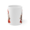 Tasse de Noël "Père Noël et sa Liste de Vœux" - Mug Céramique pour Boissons Festives