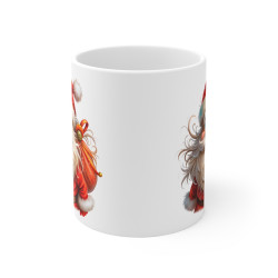 Tasse Mug Père Noël en Céramique Noël - Idée Cadeau Originale - pour Enfants et Adultes Tasse à Café Festive