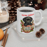 Mug Personnalisé de Noël avec Chiot Mignon - Tasse en Céramique « Cute Christmas » avec Prénom -