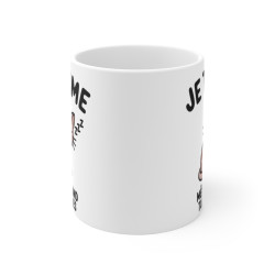 Mug Chat  Animal Amoureux "Je T’aime Même Quand Tu Ronfles" – – Cadeau Original et Drôle Amour Famille Café Thé