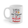 Mug Aide-Soignante Personnalisé avec Prénom – – Tasse de Reconnaissance pour Soignants en Céramique