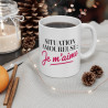 Mug "Situation Amoureuse : Je m’aime" – Tasse Café  en Céramique – Idée Cadeau Original et Inspirant