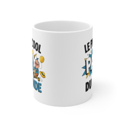 Mug "Le Plus Cool Papy du Monde" - Tasse en Céramique pour Grand-Père - Idée Cadeau Originale pour Papi