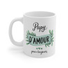 Mug Tasse "Papy d'Amour pour Toujours" - Tasse Émotion pour Grand-Père - Cadeau Touchant et Personnel